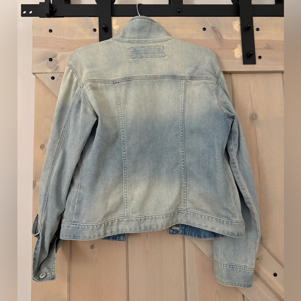 EUC Express Faded Boyfriend Denim Jacket - Picture 7 of 7